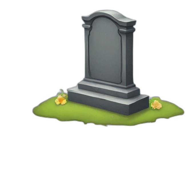 missing tombstone emoji