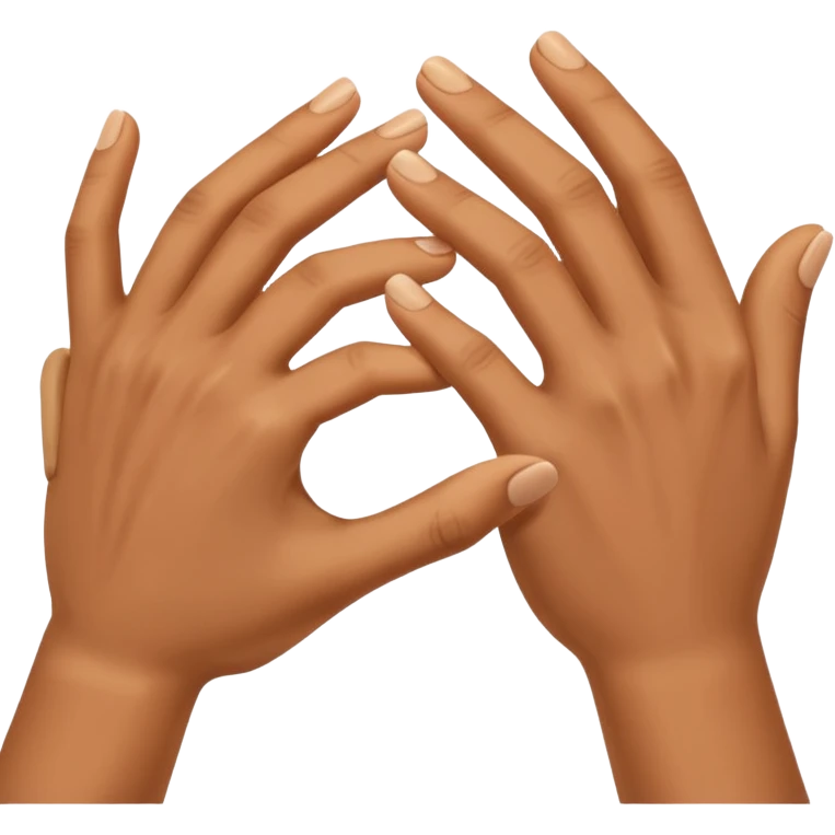both hands grabbing emoji
