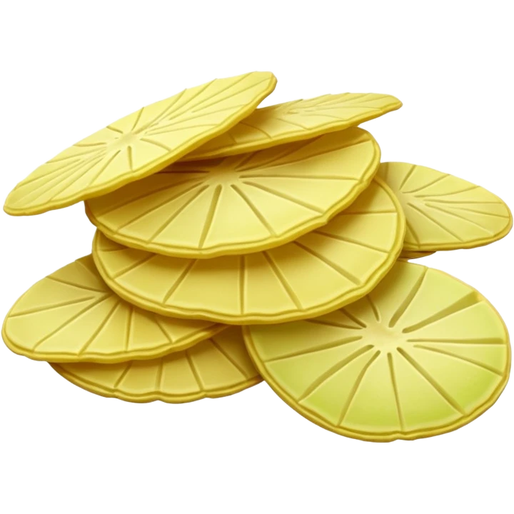 green potato chips emoji