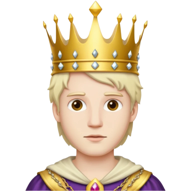 White Prince emoji
