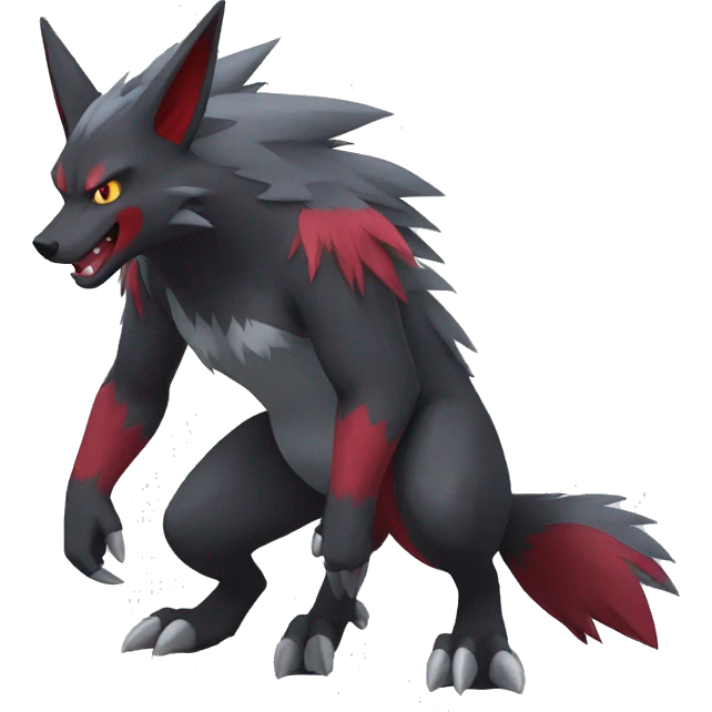 Zoroark full body emoji