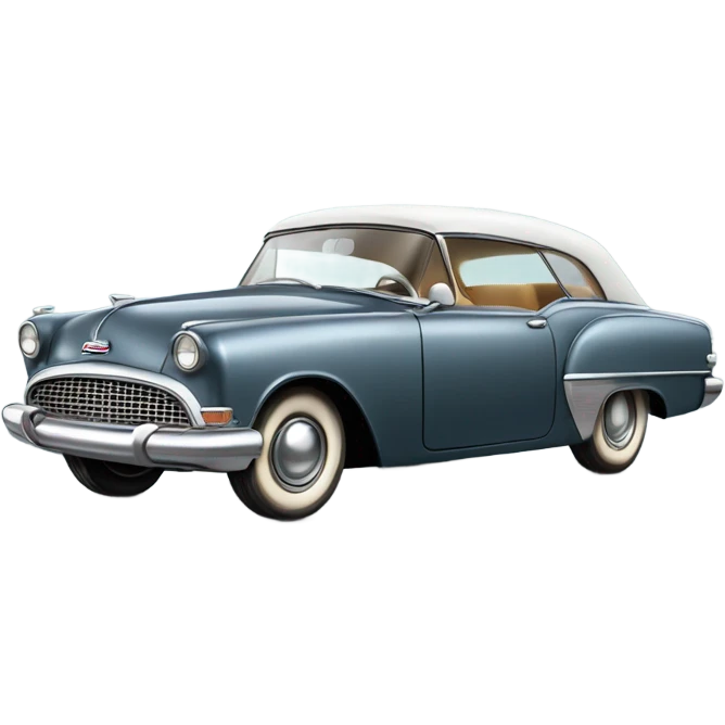 A classic car emoji