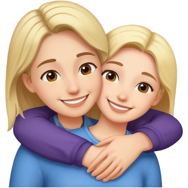 Hug my girlfriend emoji