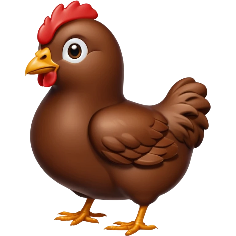 chocolate chicken emoji