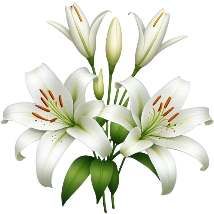 lillies emoji