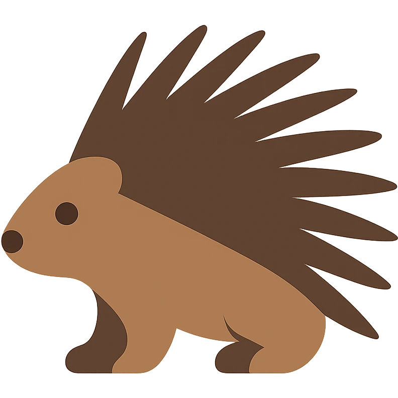 Porcupine emoji
