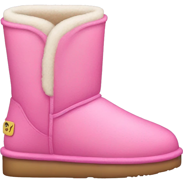 Pink uggs emoji