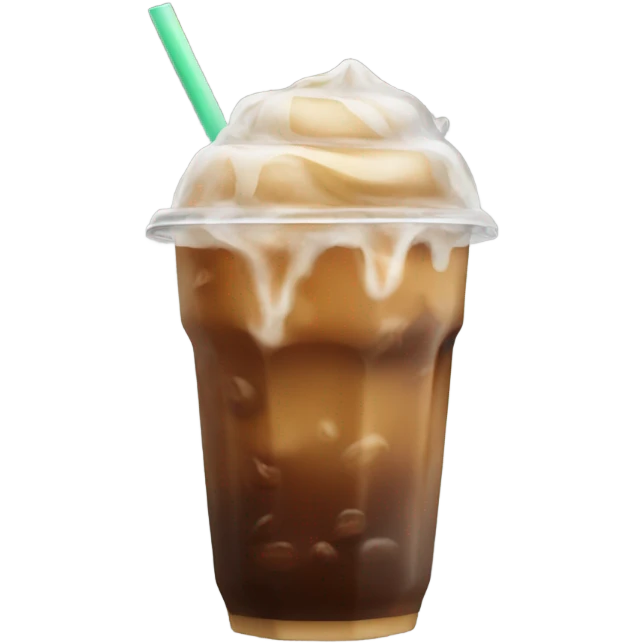 Iced coffee emoji
