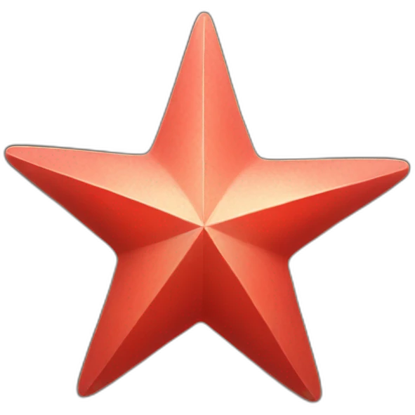 Red star emoji