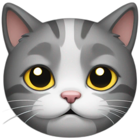 Sad cat emoji