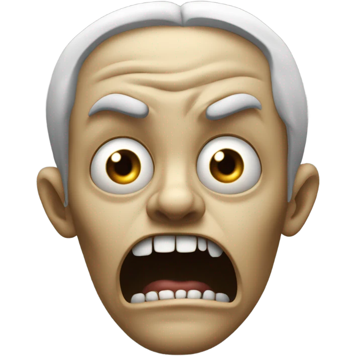 Face of horror emoji