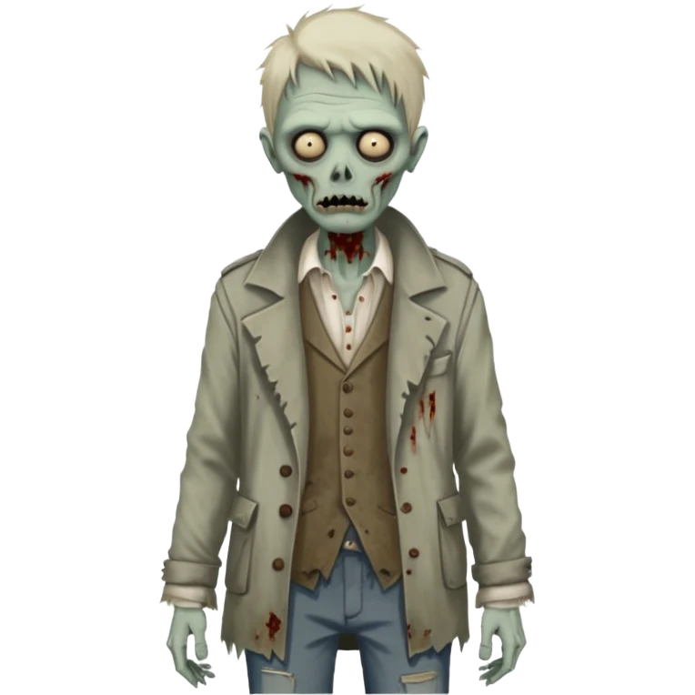 parisian zombie emoji