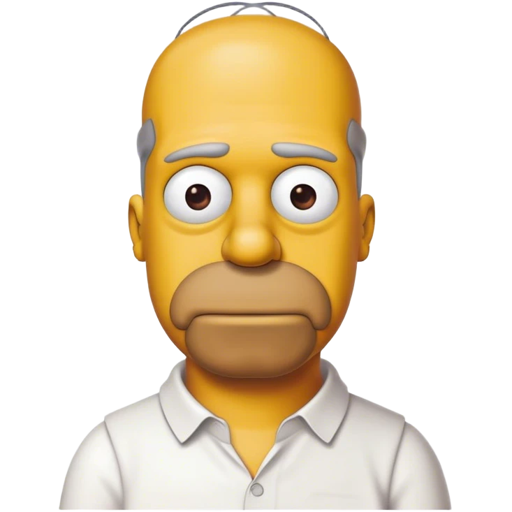 Homer simpsons emoji