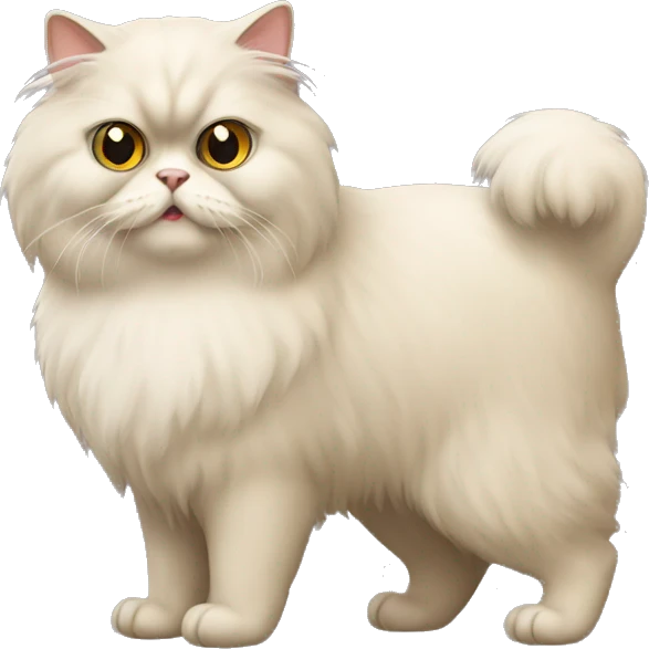 Persian cat emoji