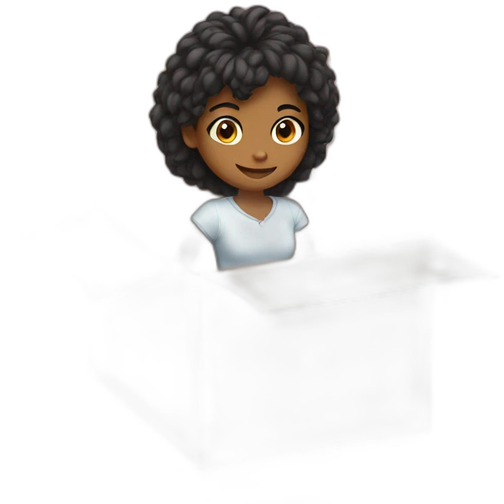 girl in the box emoji