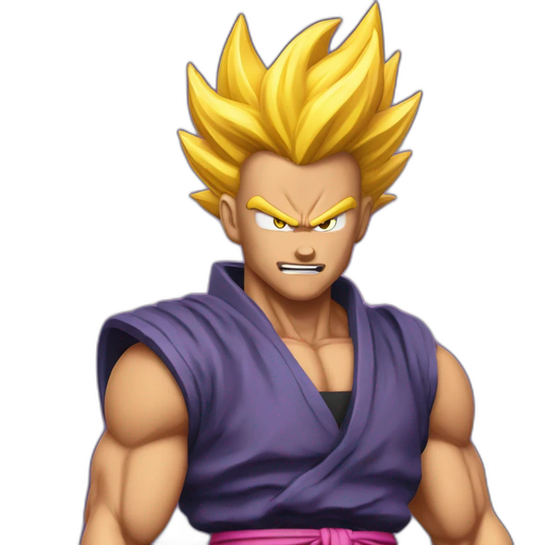 Super saiyan kio ken emoji