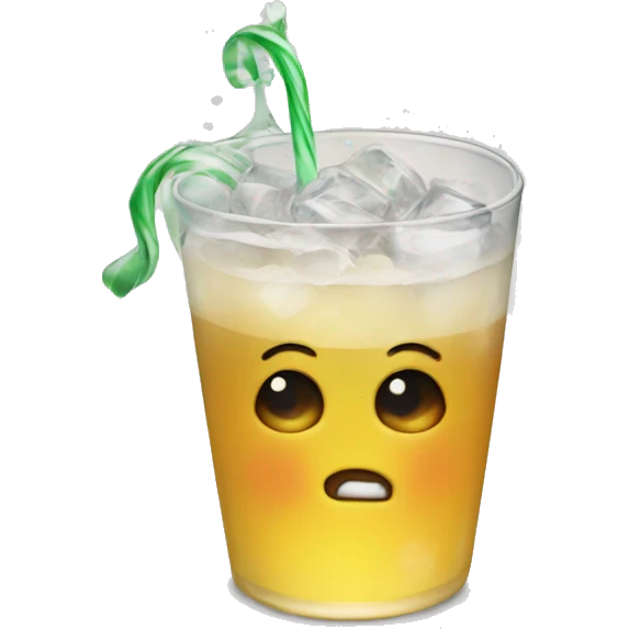 New Year's drink emoji