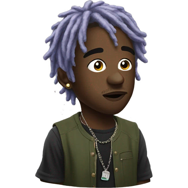 Lil uzi vert looking up emoji