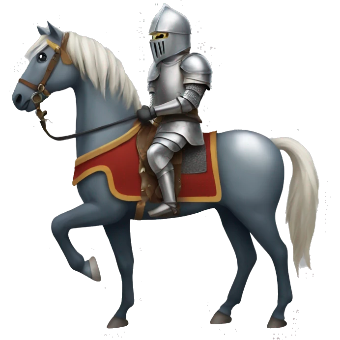 Knight horse emoji