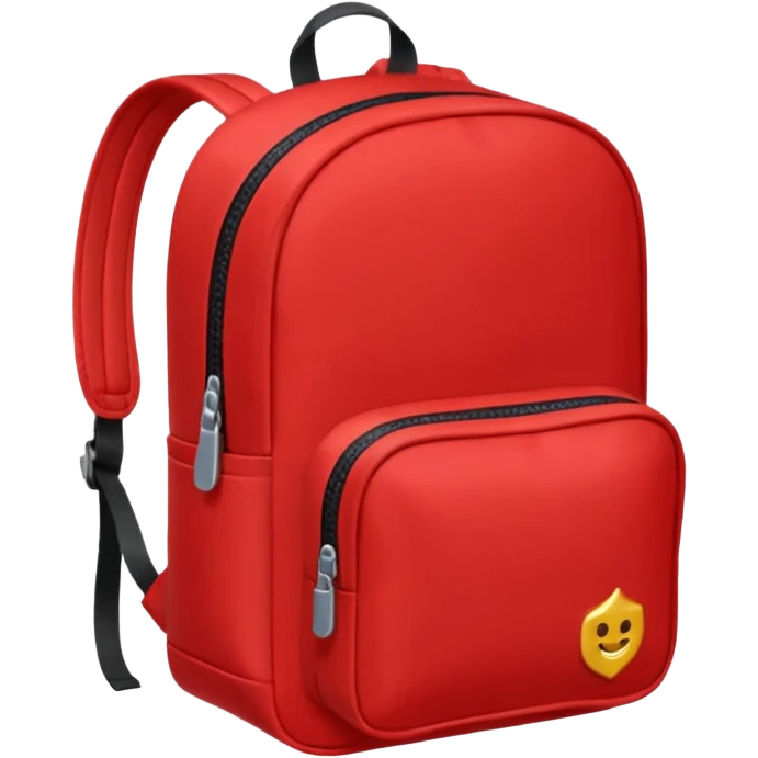 red small backpack emoji