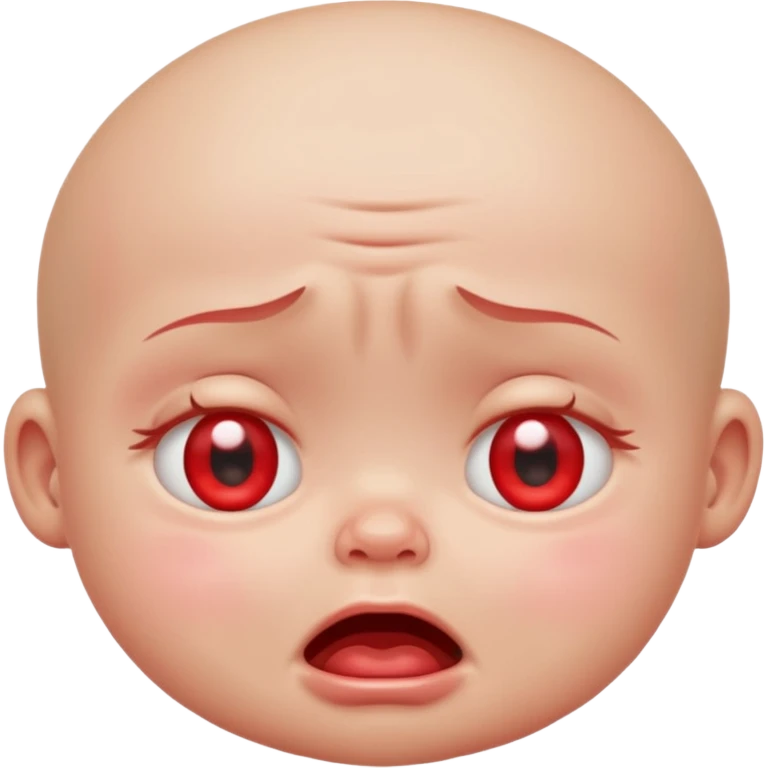 Cry baby emoji