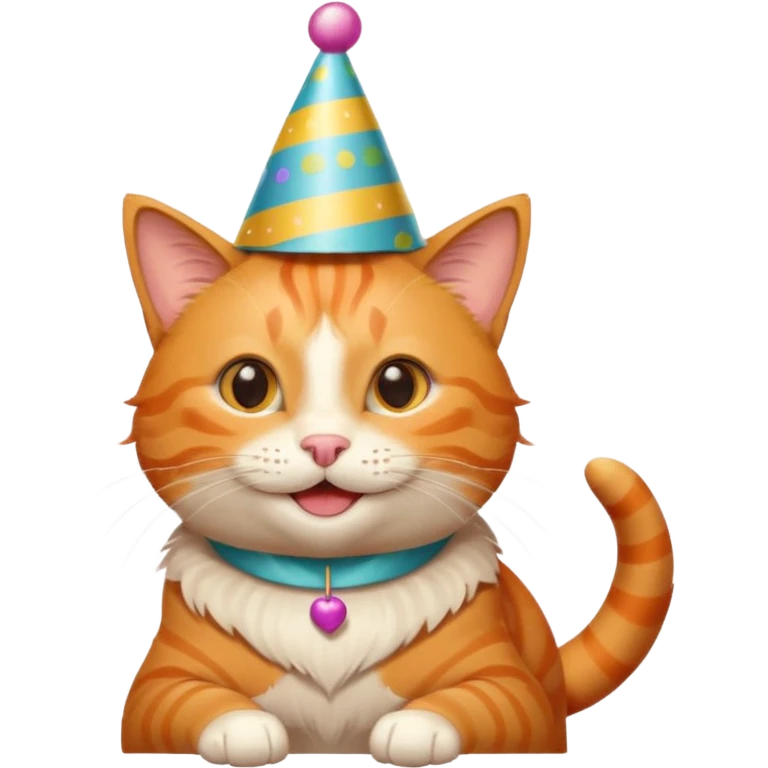 Cat with party hat



 emoji