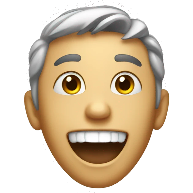 excited and crazy emoji
