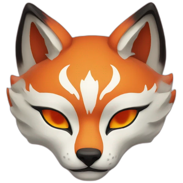 kitsune mask emoji