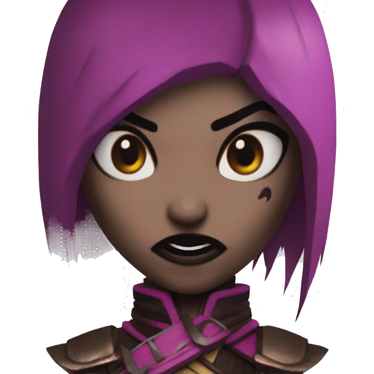 Scared Mileena Mortal Kombat X emoji