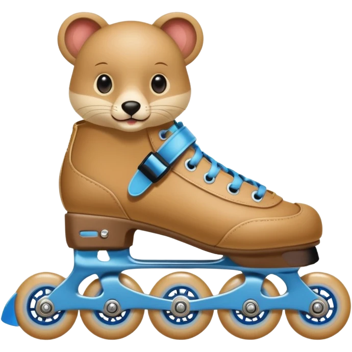 roller blader animal emoji