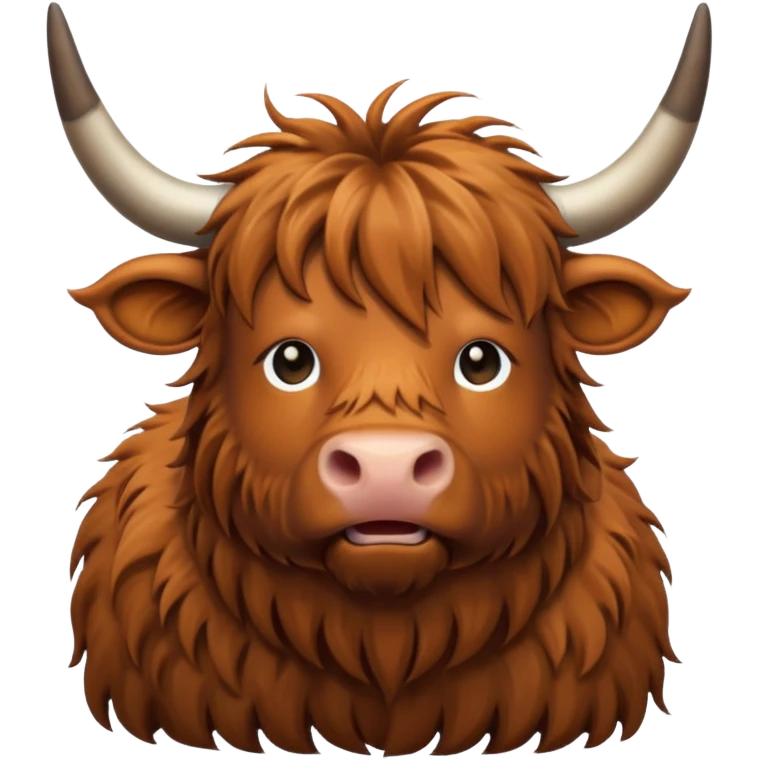 highland cow  emoji