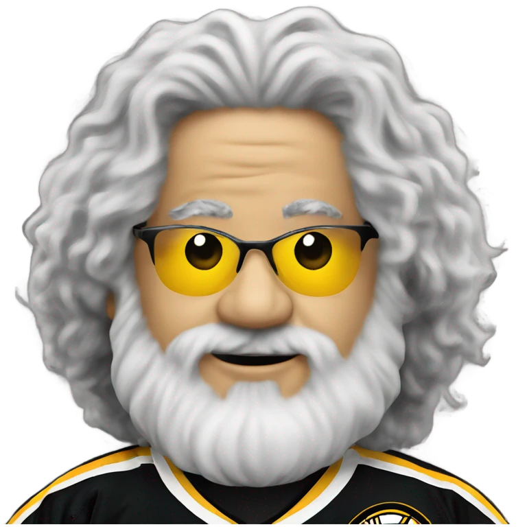 jerry garcia boston bruins emoji