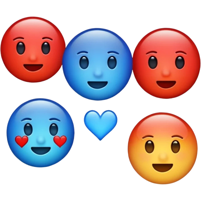 Love and hate emoji emoji