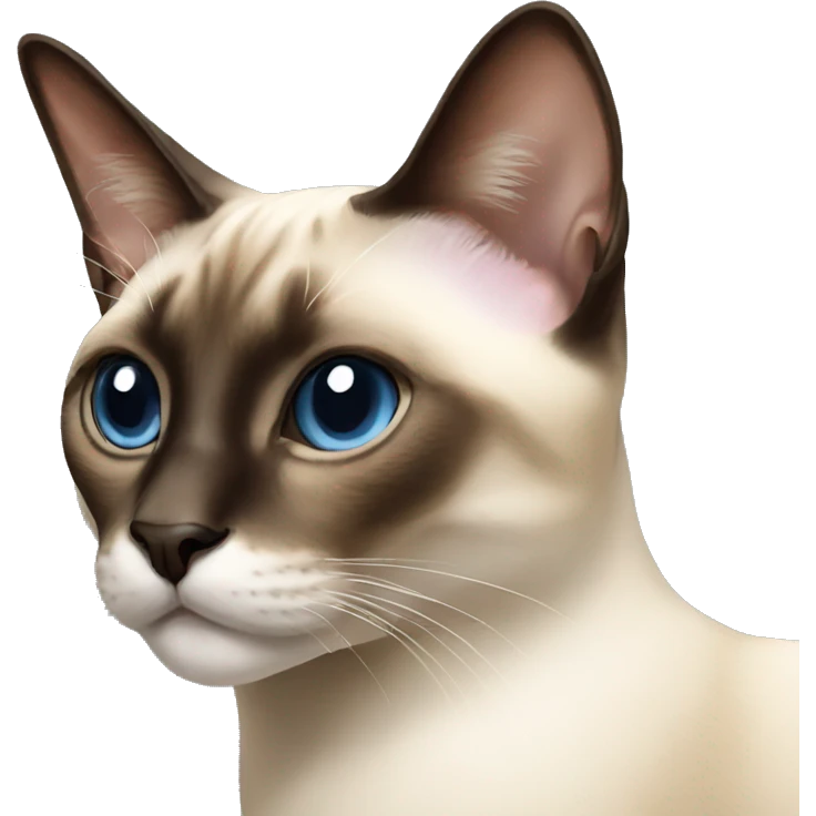Siamese cat emoji