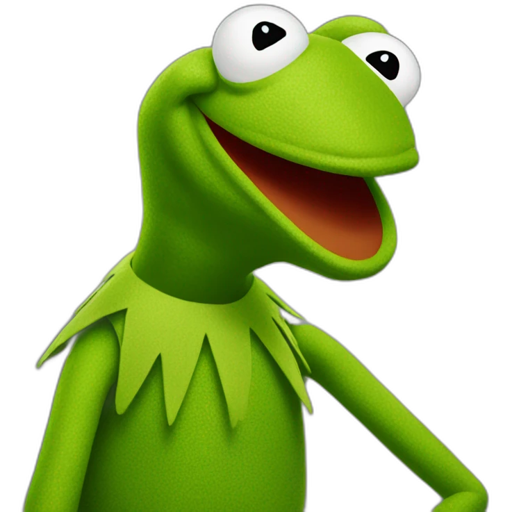 Kermit the frog emoji