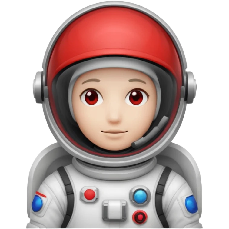 The main character from game Among Us emoji