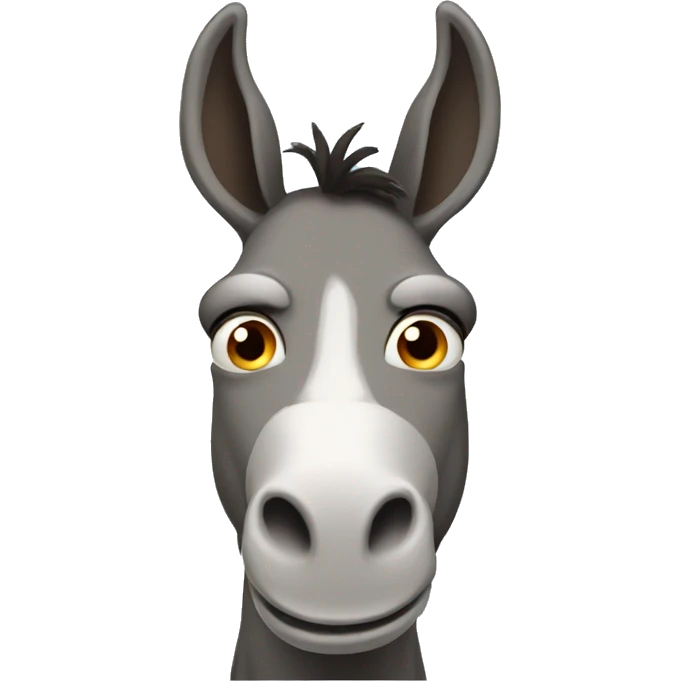  Confused donkey emoji