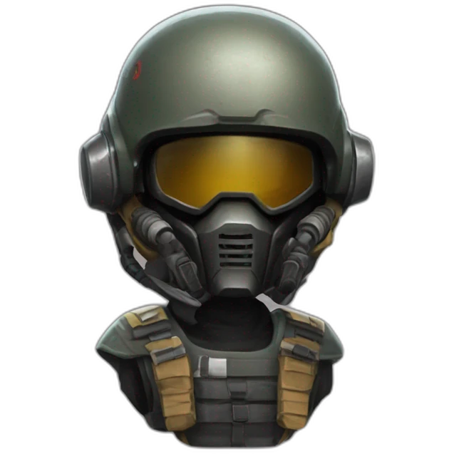 Kokodisco as helldivers 2 soldier emoji