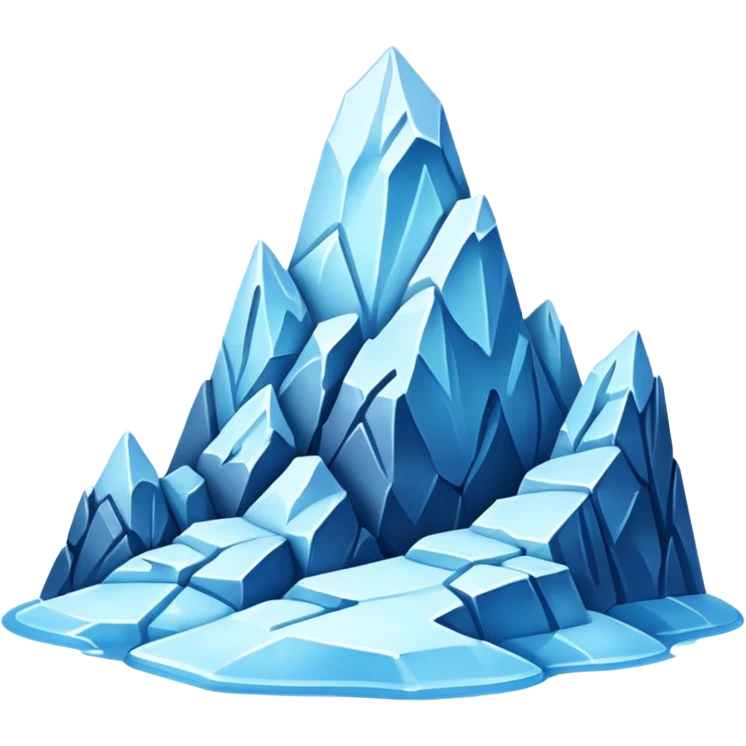glacier emoji