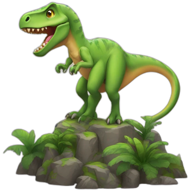 cool dino emoji