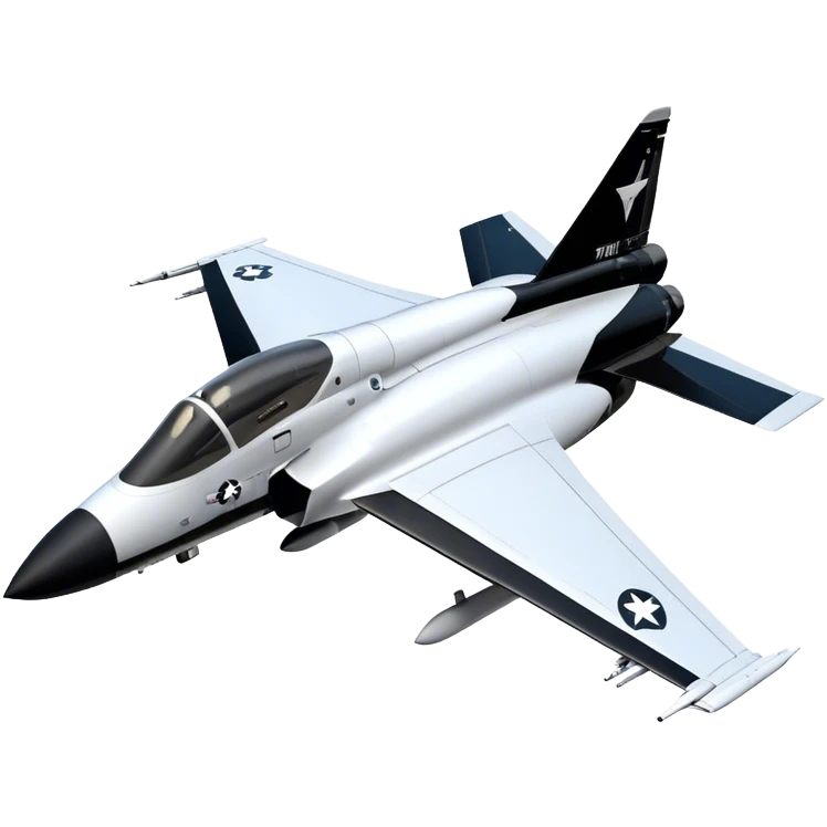 Jet Trainer - T-38 Talon - Northrop Grumman (Model Year: 2021) (Iconic colour: White and black) emoji