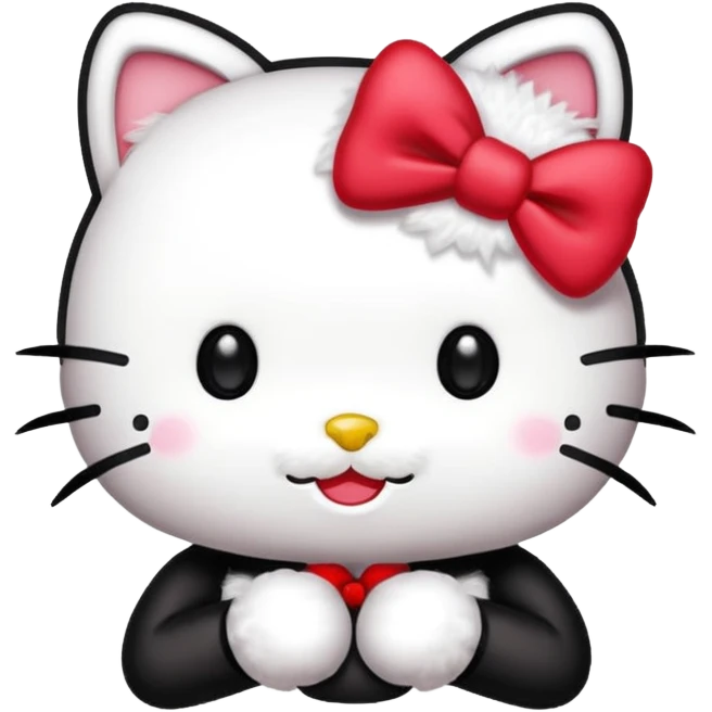 cute chibi stickers hello kitty emoji