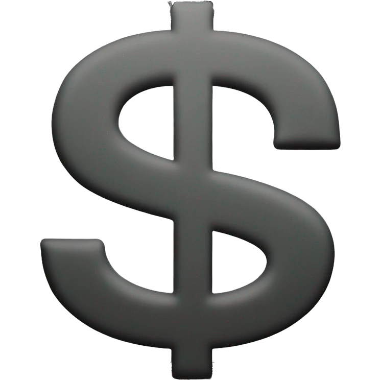 dollar sign emoji