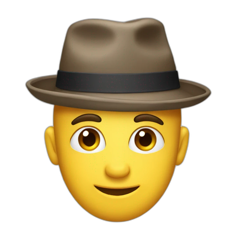 Monsieur avec une kippa emoji