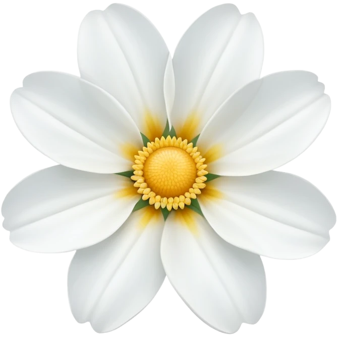 White flower emoji