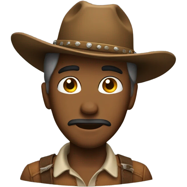 Me in a cowboy hat  emoji