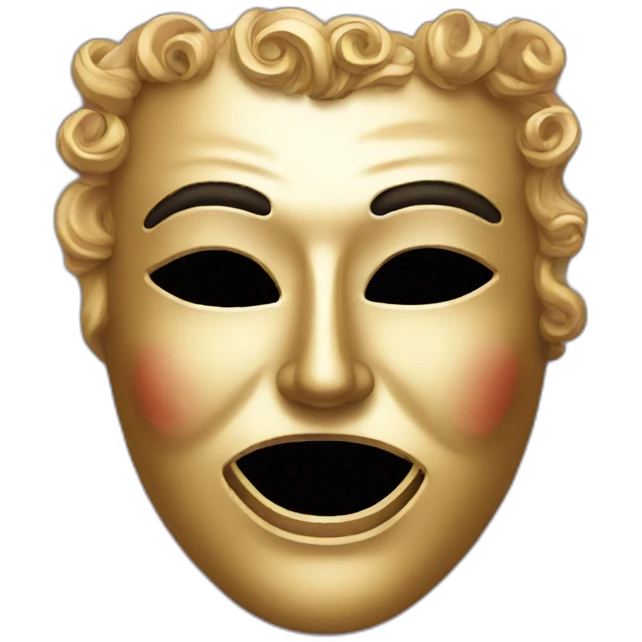 theater mask emoji