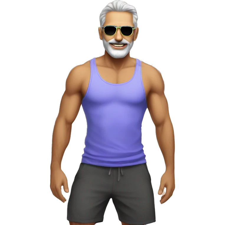 raver dad fitness persian 40s emoji