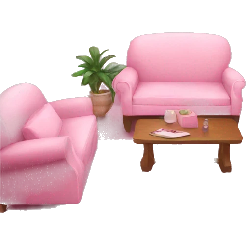 Pink room emoji