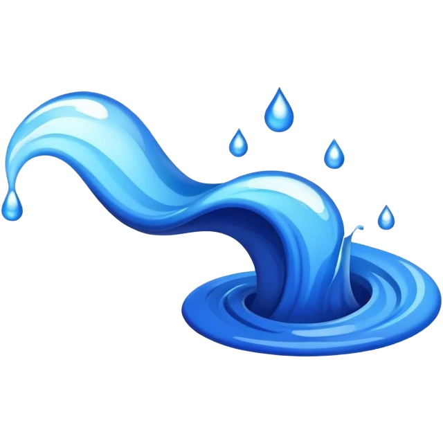 blue dye emoji